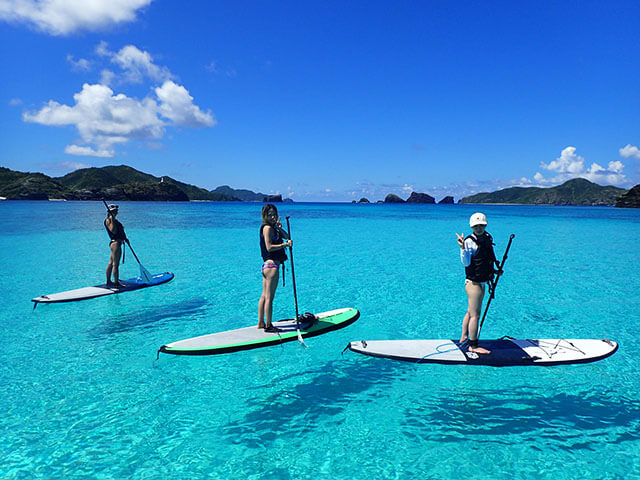 SUP & シュノーケリング01