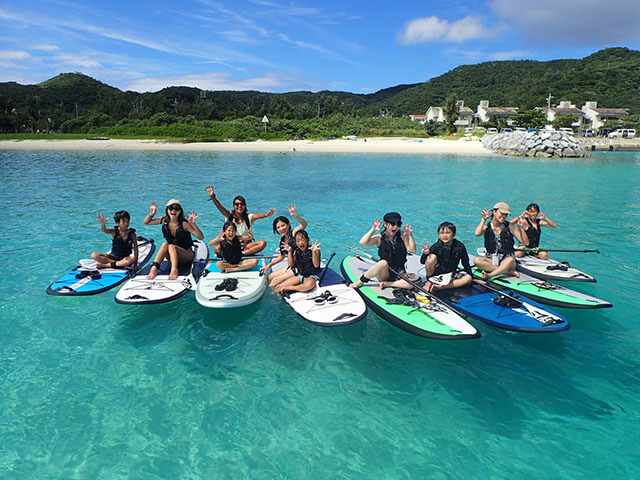 SUP & シュノーケリング02