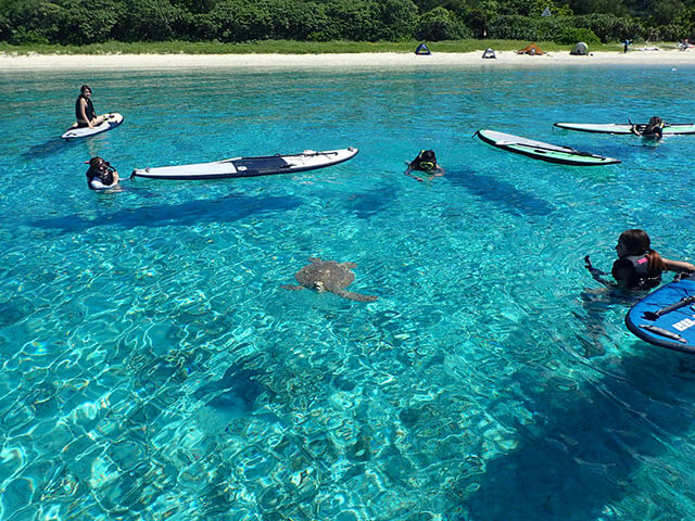 SUP & シュノーケリング05