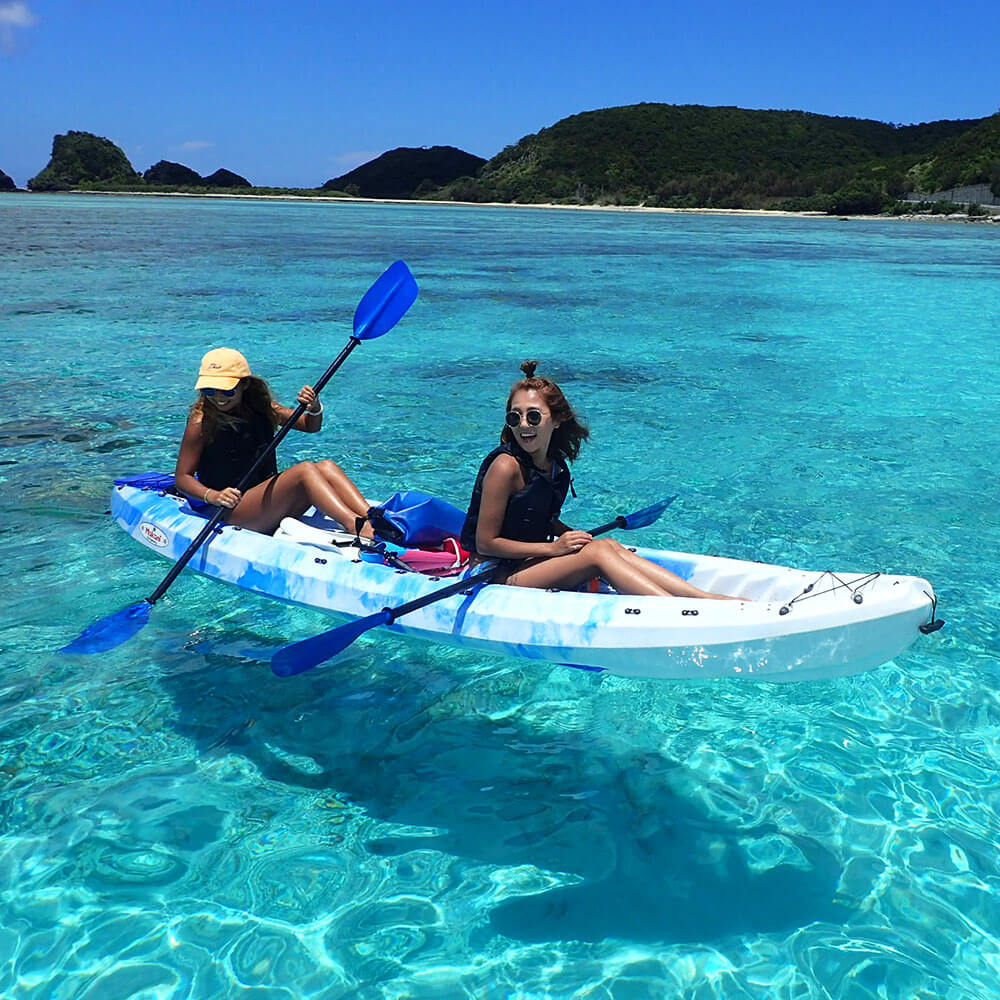 カヤック & シュノーケリング
